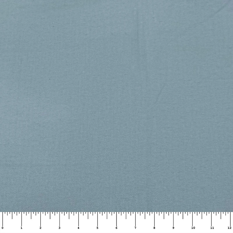 Feldman Medium Blue Cotton Flannel Fabric