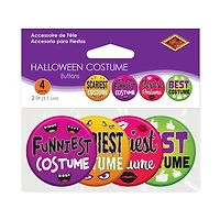 Beistle Halloween Costume Buttons