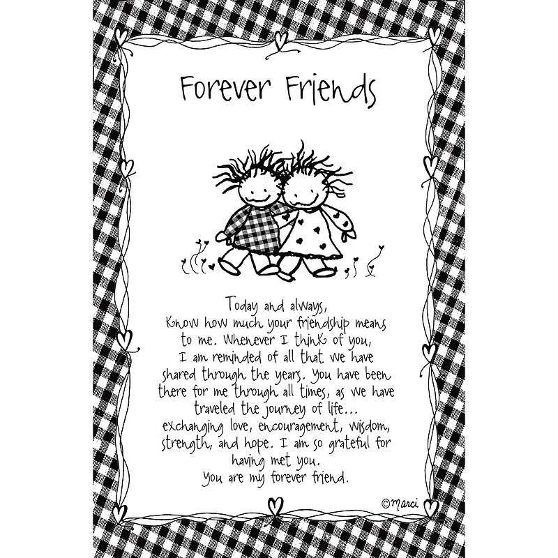 Children of the Inner Light® by Marci Art Forever Friends Plaque