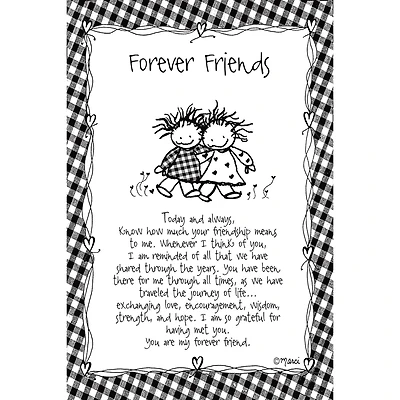 Children of the Inner Light® by Marci Art Forever Friends Plaque