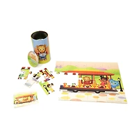 Daniel Tiger's Neighborhood Mix and Match Tin with Puzzle:24 Pcs