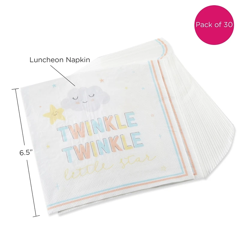 Kate Aspen® Twinkle Twinkle Napkins, 30ct.