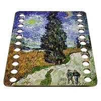 Wonderland Crafts Famous Paintings Cypress Star Thread Organizer