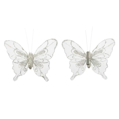 Glitter Butterfly Embellishments