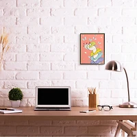 Stupell Industries Better Late Than Ugly Wall Accent with Frame