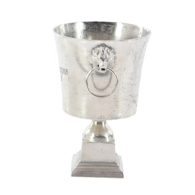 16" Silver Champagne Bucket