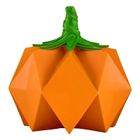6" Orange Origami Pumpkin Tabletop Figurine