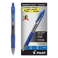 5 Packs: 12 ct. (60 total) Pilot® G2® Fine Point Smoke Barrel Premium Retractable Gel Pen