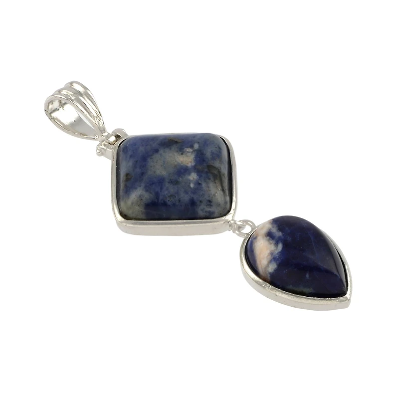Sodalite Rhombus & Teardrop Pendant by Bead Landing™