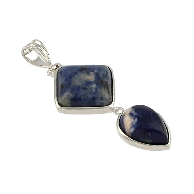 Sodalite Rhombus & Teardrop Pendant by Bead Landing™