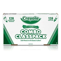 Crayola® Crayon/Marker Combo Classpack®