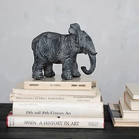 Hello Honey® 7.75" Distressed Gray Elephant Figurine Décor