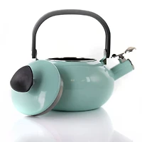Kenmore® 1.5qt. Blue Enamel on Steel Whistling Tea Kettle