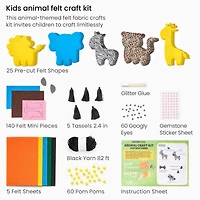 Arteza® Kids Felt Craft Kit, Animal
