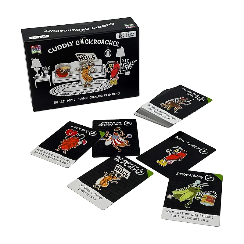 Cuddly Cockroaches Card Game