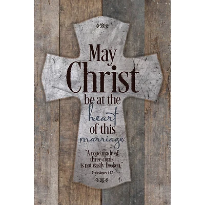 New Horizons May Christ Be At The Heart Of This Mar Wood Plaque
