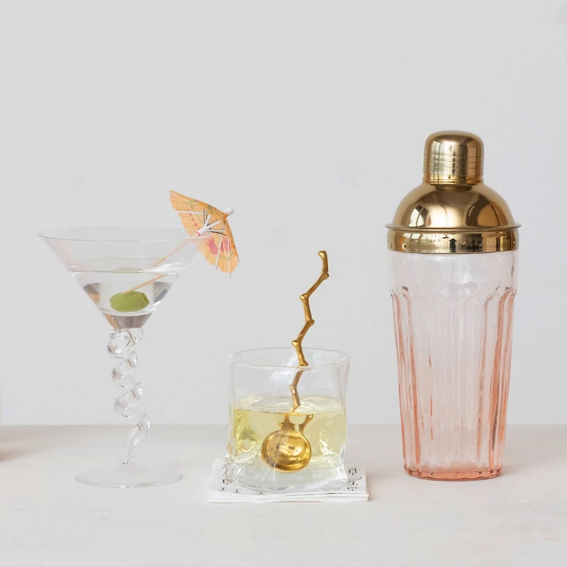 Hello Honey® Clear Round Organic Lowball Glasses, 6ct.