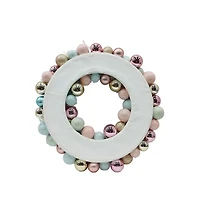 22" Sparkly Shatterproof Ball Ornament Wreath by Ashland®