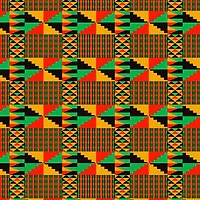 Kente Cotton Fabric Piece by Loops & Threads®