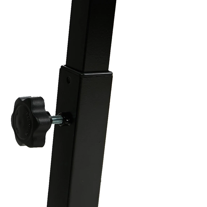 Mind Reader Black Sit & Stand Adjustable Laptop Cart