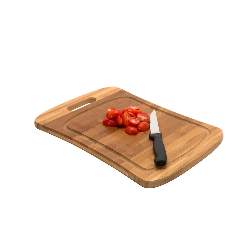 Kitchen Details Large Curved Bamboo Cutting Board