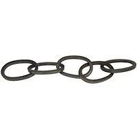 CosmoLiving by Cosmopolitan 3ft. Metal Chain Sculpture