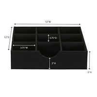 Household Essentials 9-Compartment Drawer Organizers
