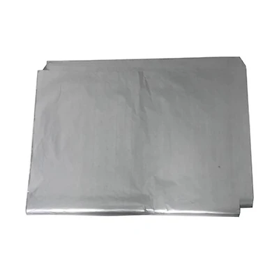 JAM Paper Silver Gift Wrapping Tissue Paper, 100 Sheets
