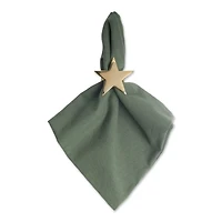 DII® Gold Star Napkin Rings, 6ct.