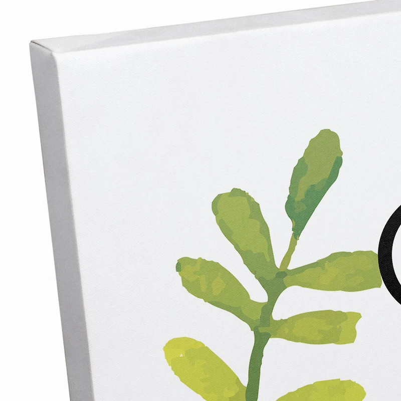 Garden Sweet Garden with Greenery Canvas Wall Art