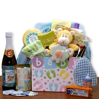 New Baby Celebration Yellow Gift Box