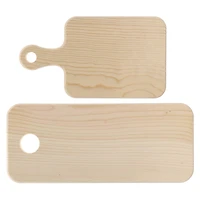 Good Wood by Leisure Arts® 2-Piece Rectangle Wood Cutting Board Set