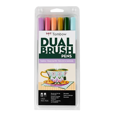 Tombow Teatime Dual Brush Pen Set