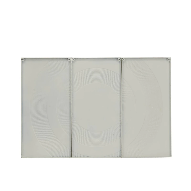 Gold Modern Abstract Wall Decor, 32" x 1" x 16"