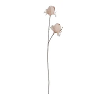 Hello Honey® 28.25" Pink Organic Feather Flower Stem