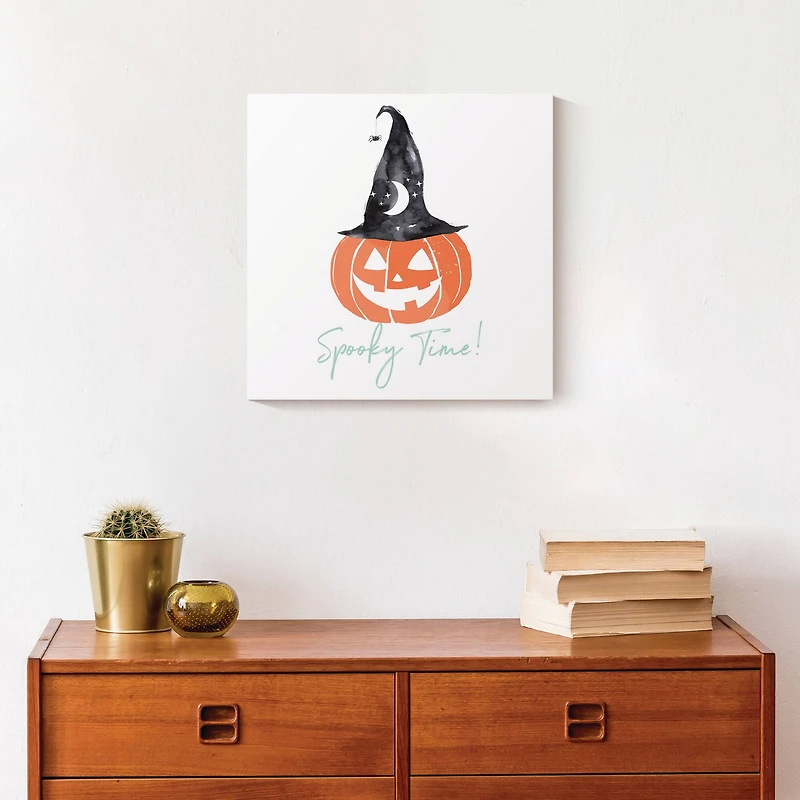 Spooky Time Canvas Wall Art