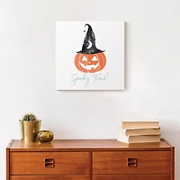 Spooky Time Canvas Wall Art