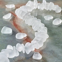 White Crackled Quartz Chip Beads by Bead Landing™