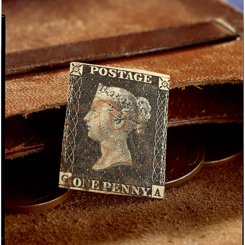 American Coin Treasures Penny Black Stamp