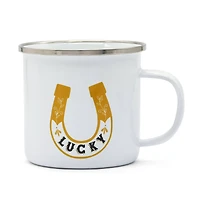 Assorted 10oz. Western Enameled Metal Cup, 1pc. by Fab Finds