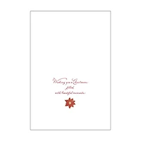 JAM Paper Holiday Traditions Assortment Christmas Cards & Envelopes Set, 16ct.