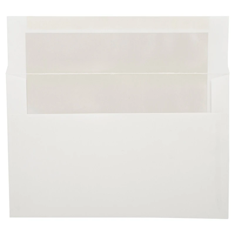 JAM Paper 6x9 Ivory Foil Lined Invitation Envelopes 50ct.