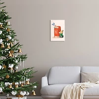 Stupell Industries Santa Mail Holiday Parcels Letters Wall Plaque Art