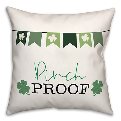 Pinch Proof Banner 3 18" x 18" Throw Pillow