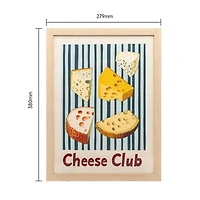 12" x 16" Cheese Club Framed Wall Décor by Ashland®