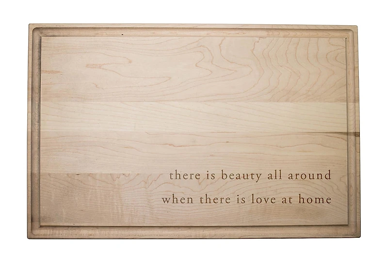 17" Beauty All Around Maple Cutting Board