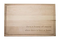 17" Beauty All Around Maple Cutting Board