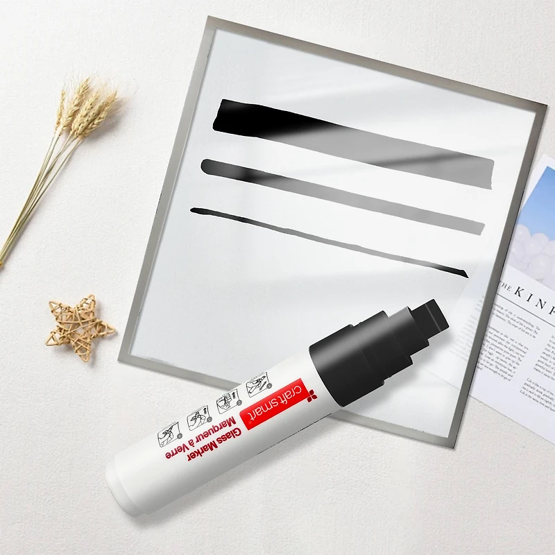 3-in-1 Nib Glass Marker by Craft Smart