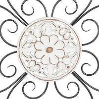 27" Brown Metal & Wood Farmhouse Wall Décor