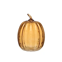 8" Glass Pumpkin by Ashland